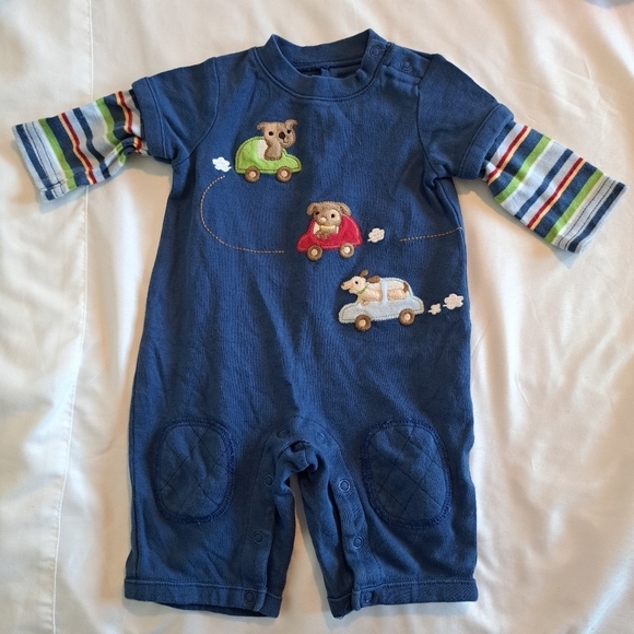 Gymboree boys 0-3 months Brand New Baby Auto Dog line 2011 - Picture 1 of 4